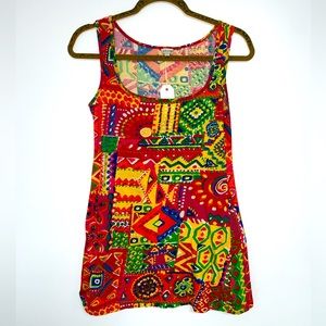 Vintage United Colors of Benetton mini summer dress size 4